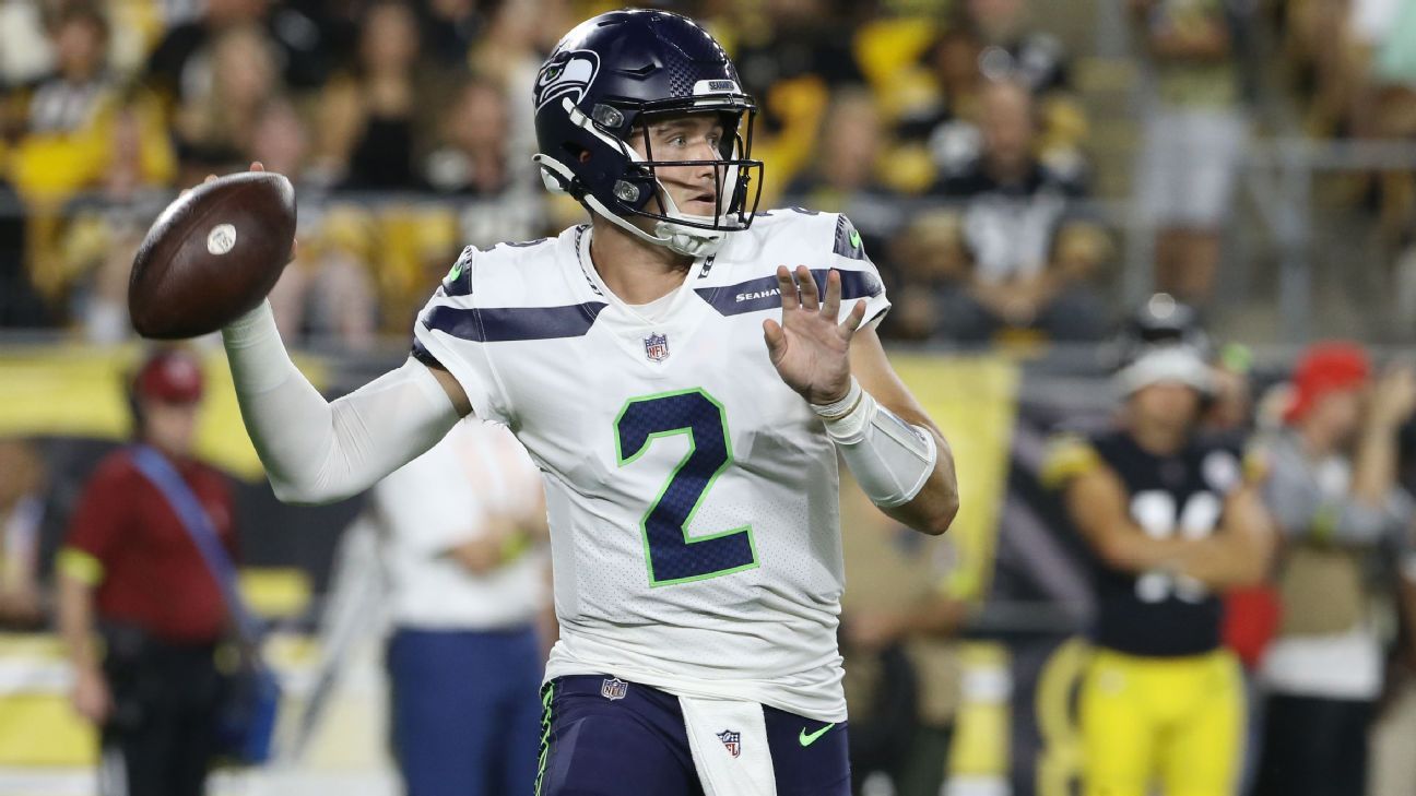 Seahawks QB Drew Lock tests positive for COVID, out for Thursday