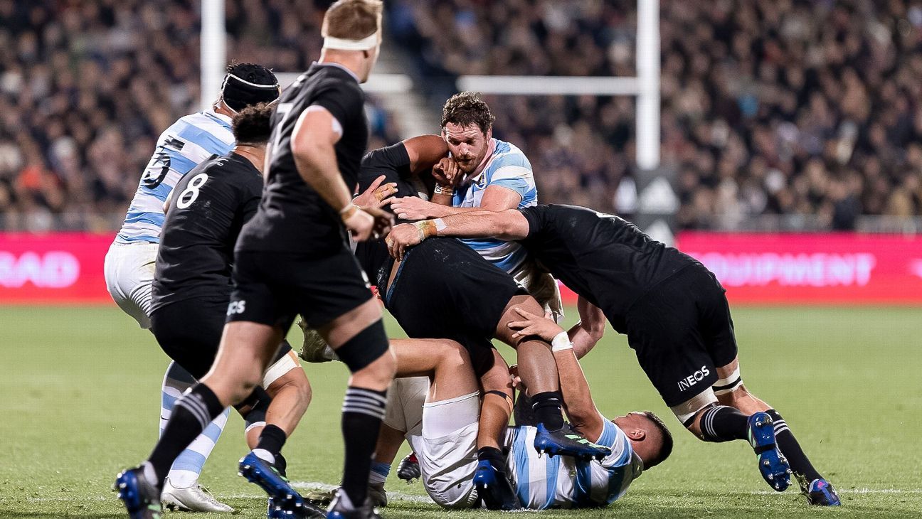 ¿Quiénes son los Pumas que más tacklearon en el Rugby Championship? ESPN