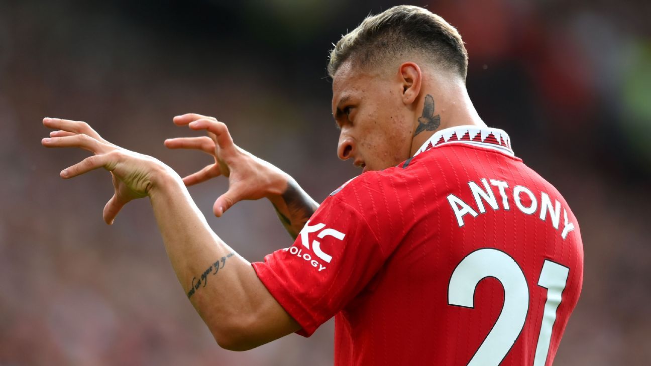 Premier League's best Brazilians: Man United's Antony the 100th