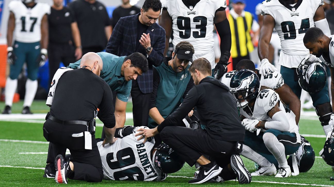 Philadelphia Eagles lose DE Derek Barnett to torn ACL - ESPN