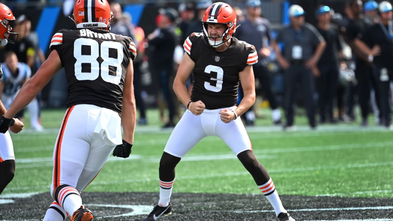 3 good & 3 bad from Cleveland Browns vs. Carolina Panthers