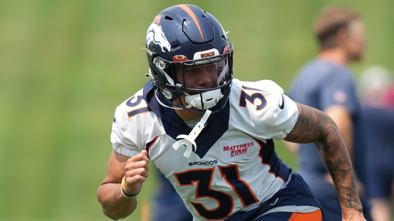 Denver Broncos place star safety Justin Simmons on injured reserve with thigh in..