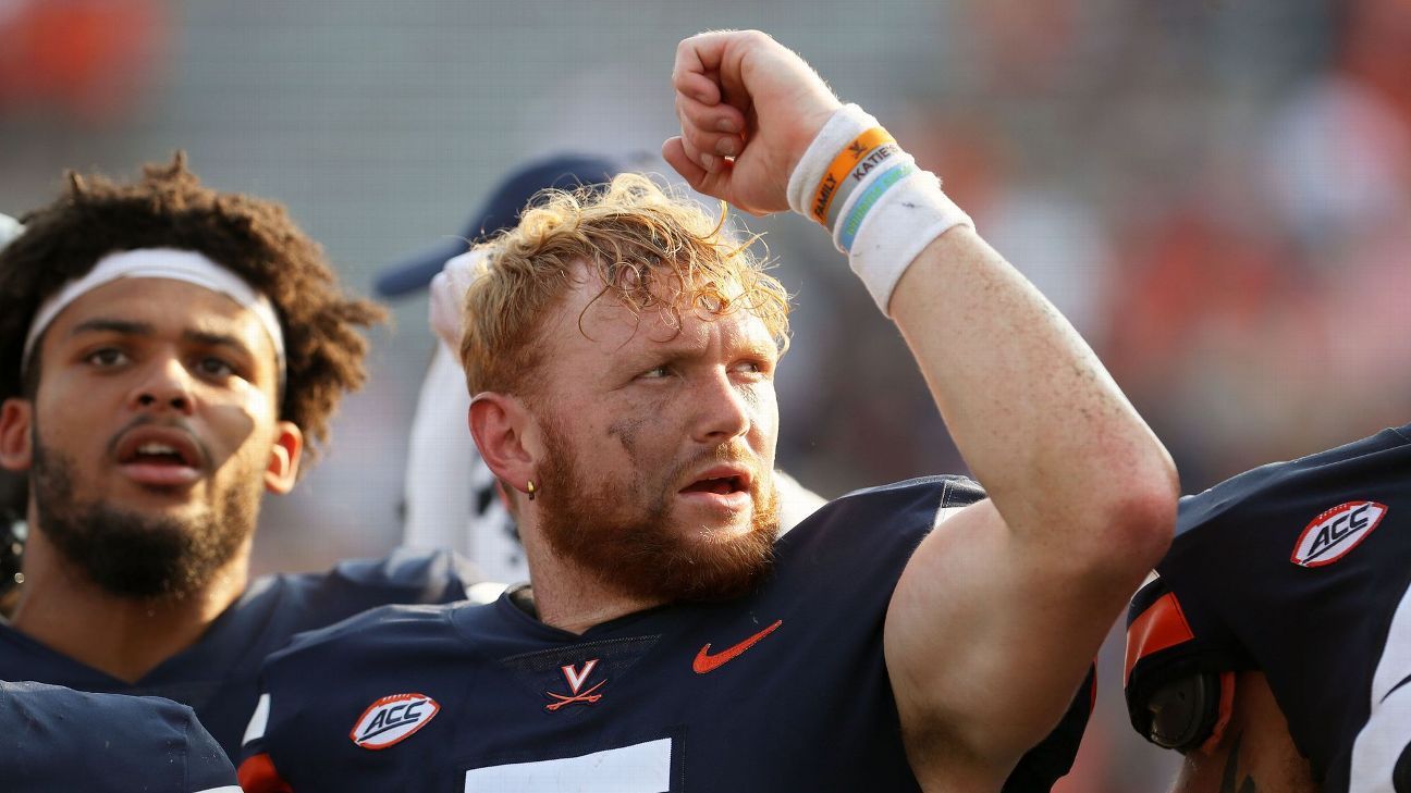 Despite Virginia's rough start, Brennan Armstrong is right where he wants to be