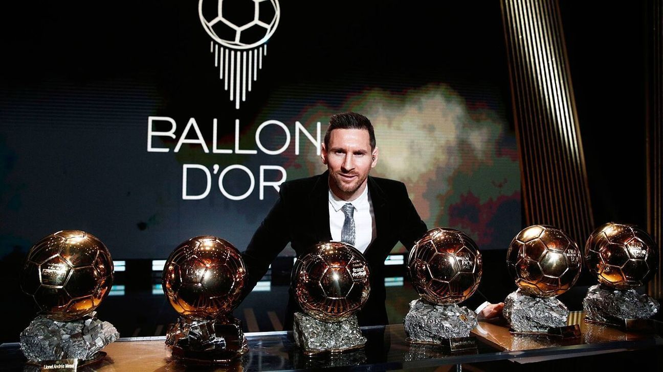 Todos los premios individuales que ganó Lionel Messi ESPN