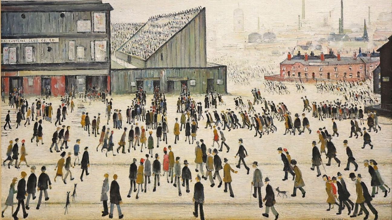 L.S. Lowry's 'Going to the Match' auctioned for £6.6m
