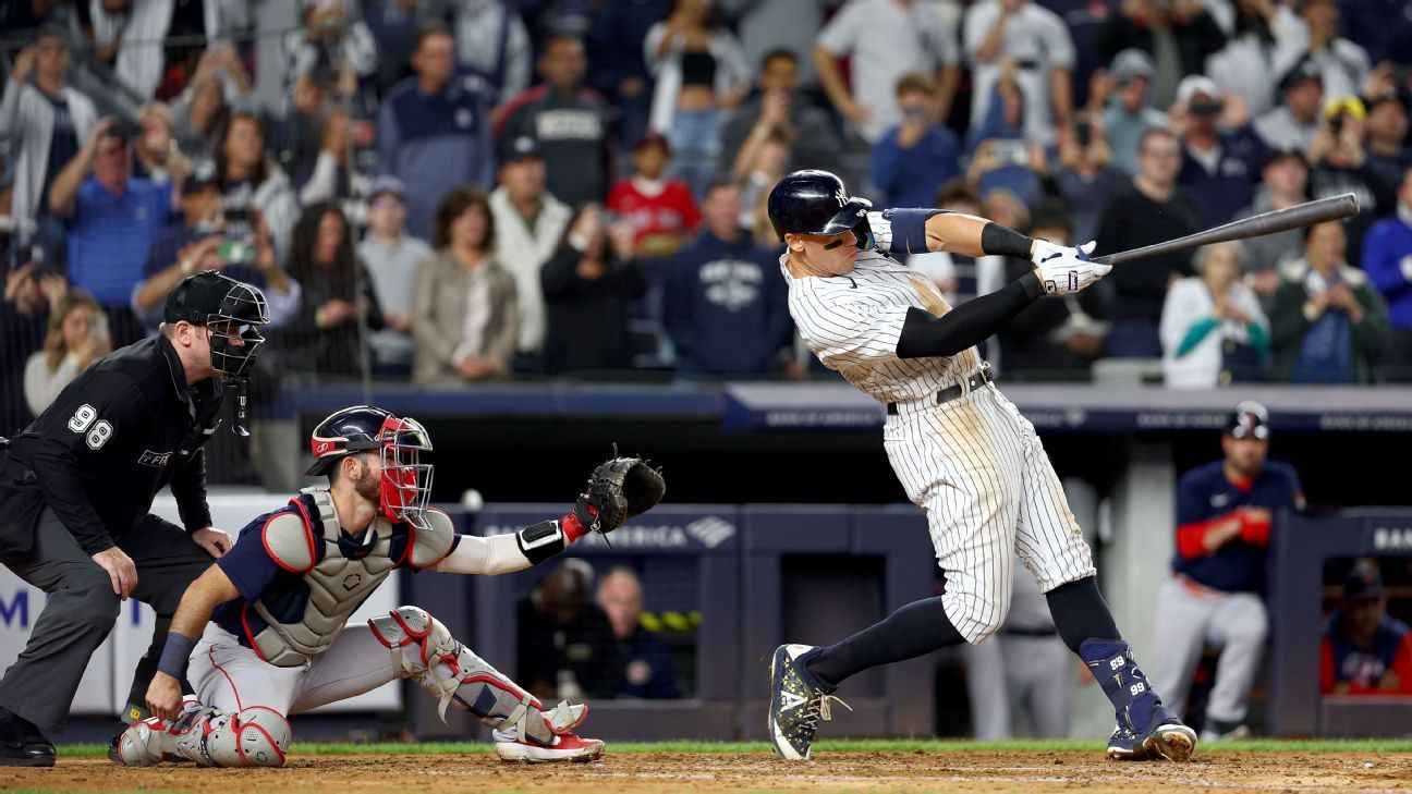 MLB free agency Season impact on Aaron Judge's contract value ESPN