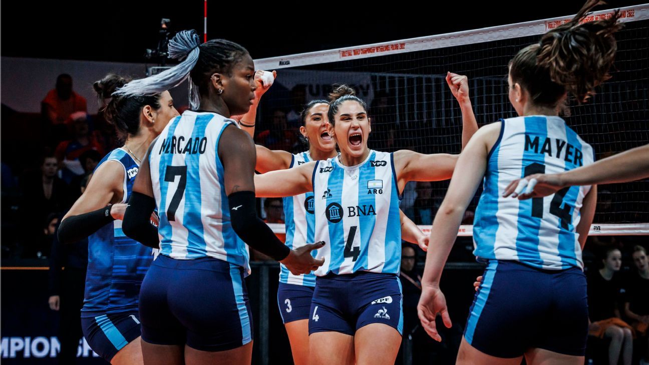 Argentina ganó un duelo clave en el Mundial de vóleibol femenino ESPN