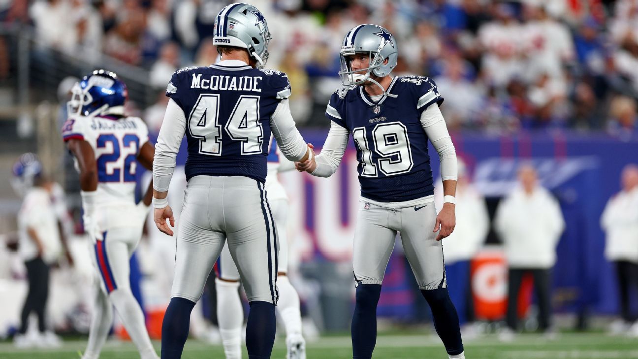 Dallas Cowboys long snapper Jake McQuaide visits Detroit Lions amid free  agency