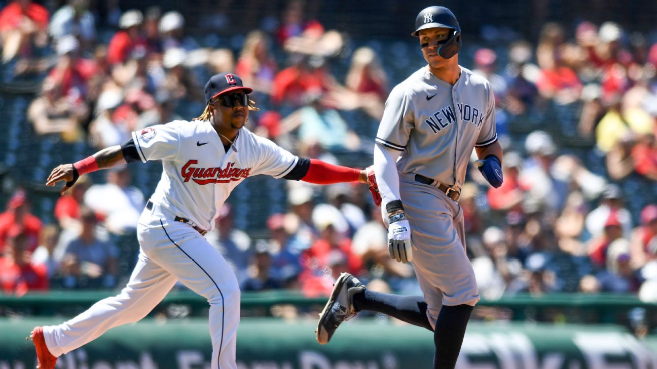 Yankees smash Guardians, advance to Championship Series against Astros