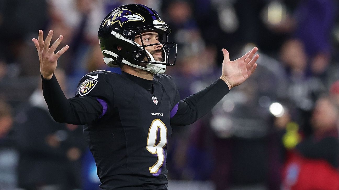 Justin Tucker - Baltimore Ravens Place Kicker - ESPN