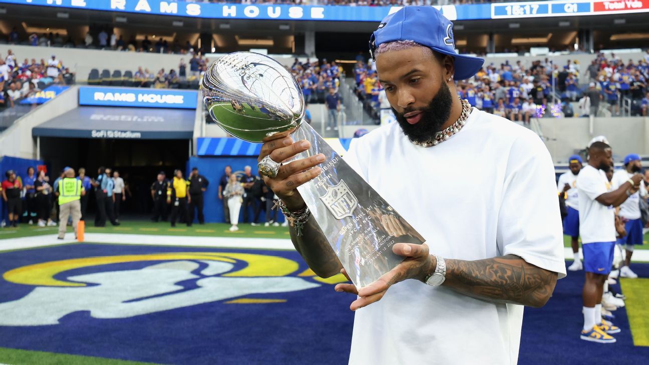 Odell Beckham Jr. hit batting practice homer at Yankee Stadium