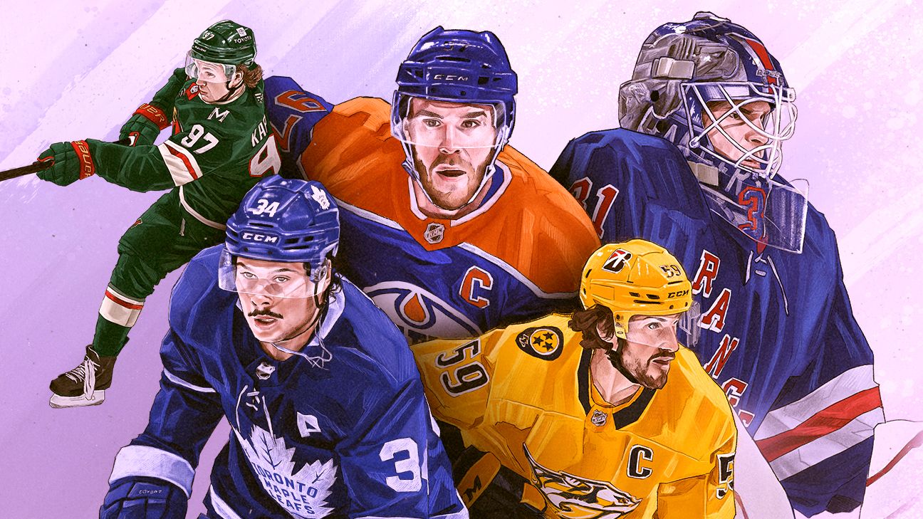 Ranking the NHL's top 50 players for the 2022-23 season from Connor McDavid  to Mark Stone