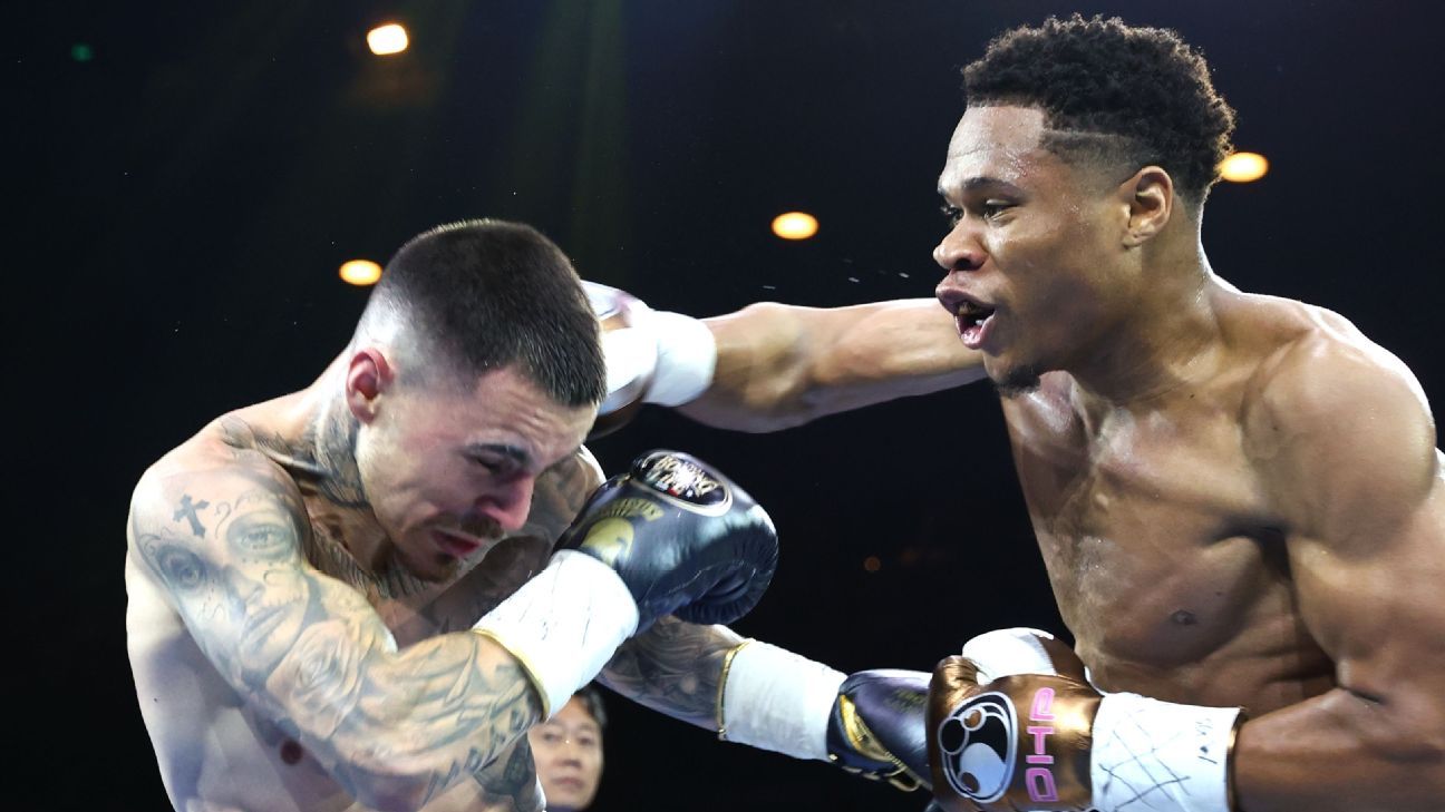 Haney dominates Kambosos in rematch, Wilder demolishes Helenius in Round 1