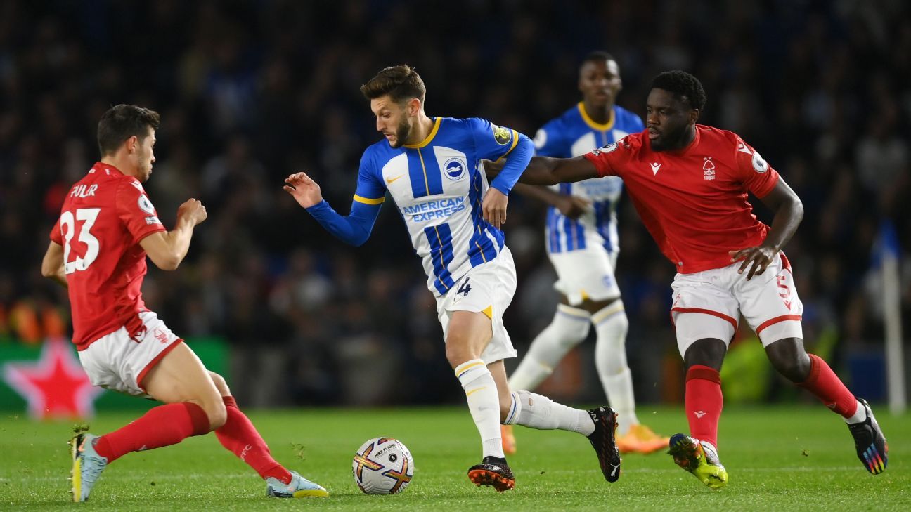 Brighton & Hove Albion vs. Nottingham Forest Football Match Report October 19, 2022 ESPN