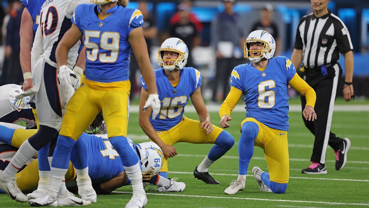 Chargers News: Bolts extend K Dustin Hopkins - Bolts From The Blue