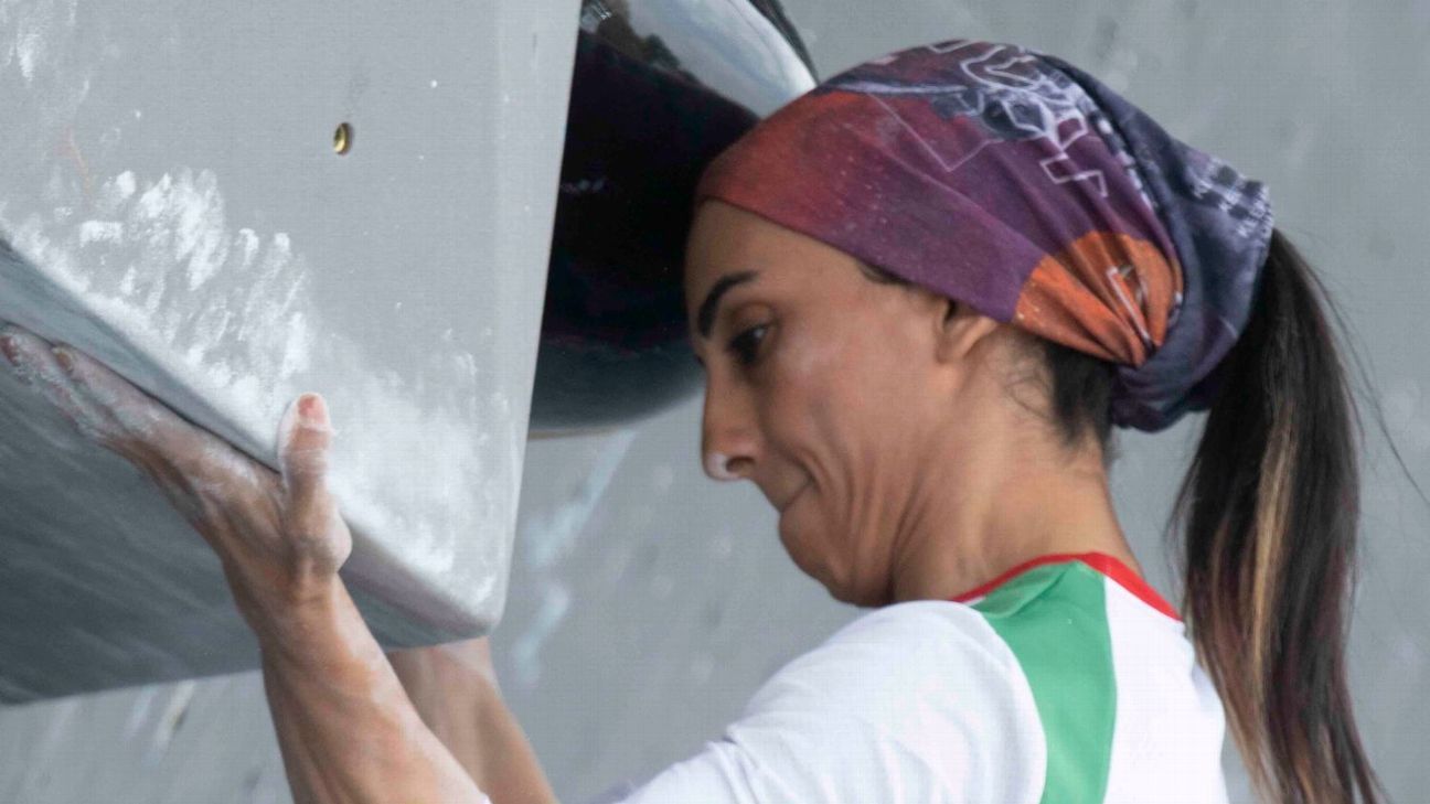 Iran Olympic chief: No punishment for climber