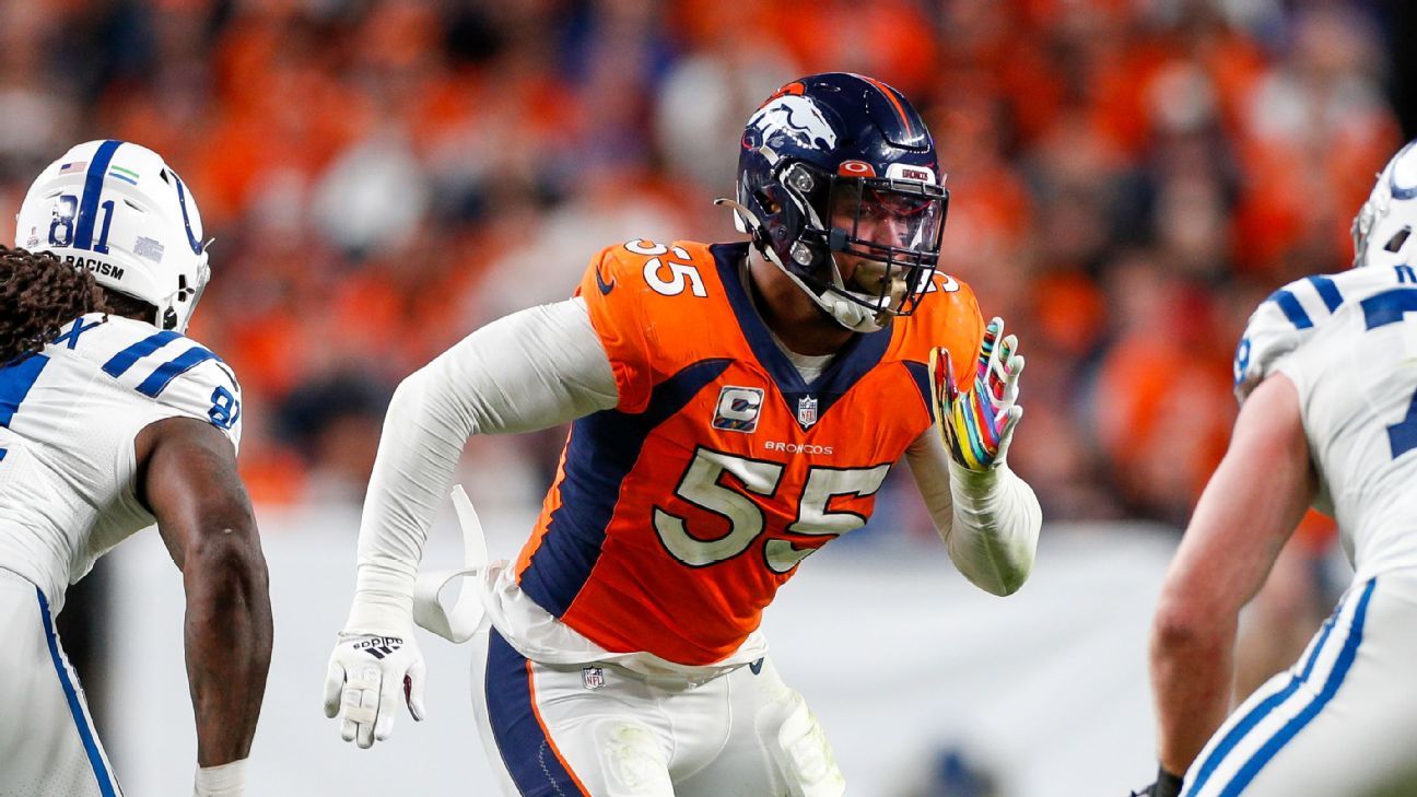 Jerry Jeudy, Bradley Chubb test positive for COVID-19 as Broncos