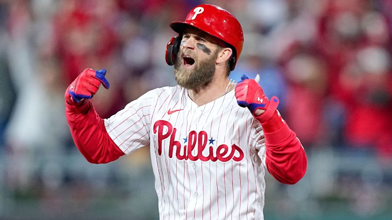 Bryce Harper to return to Phillies' lineup Tuesday - ESPN
