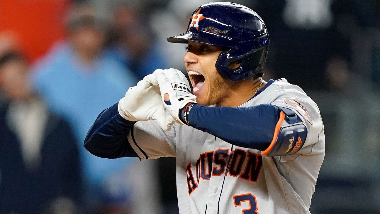Astros sweep Yankees to reach 4th World Series in 6 years - ESPN