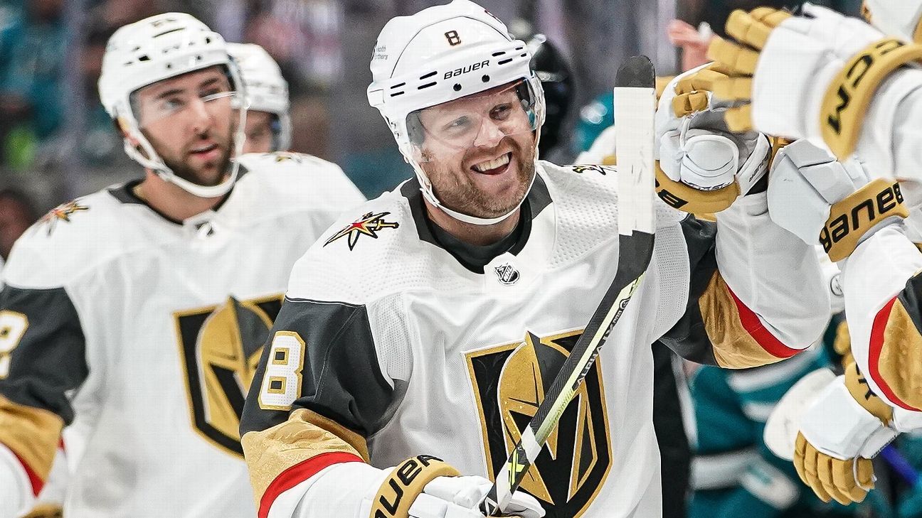 Vegas forward Phil Kessel sets NHL record for consecutive games - ESPN