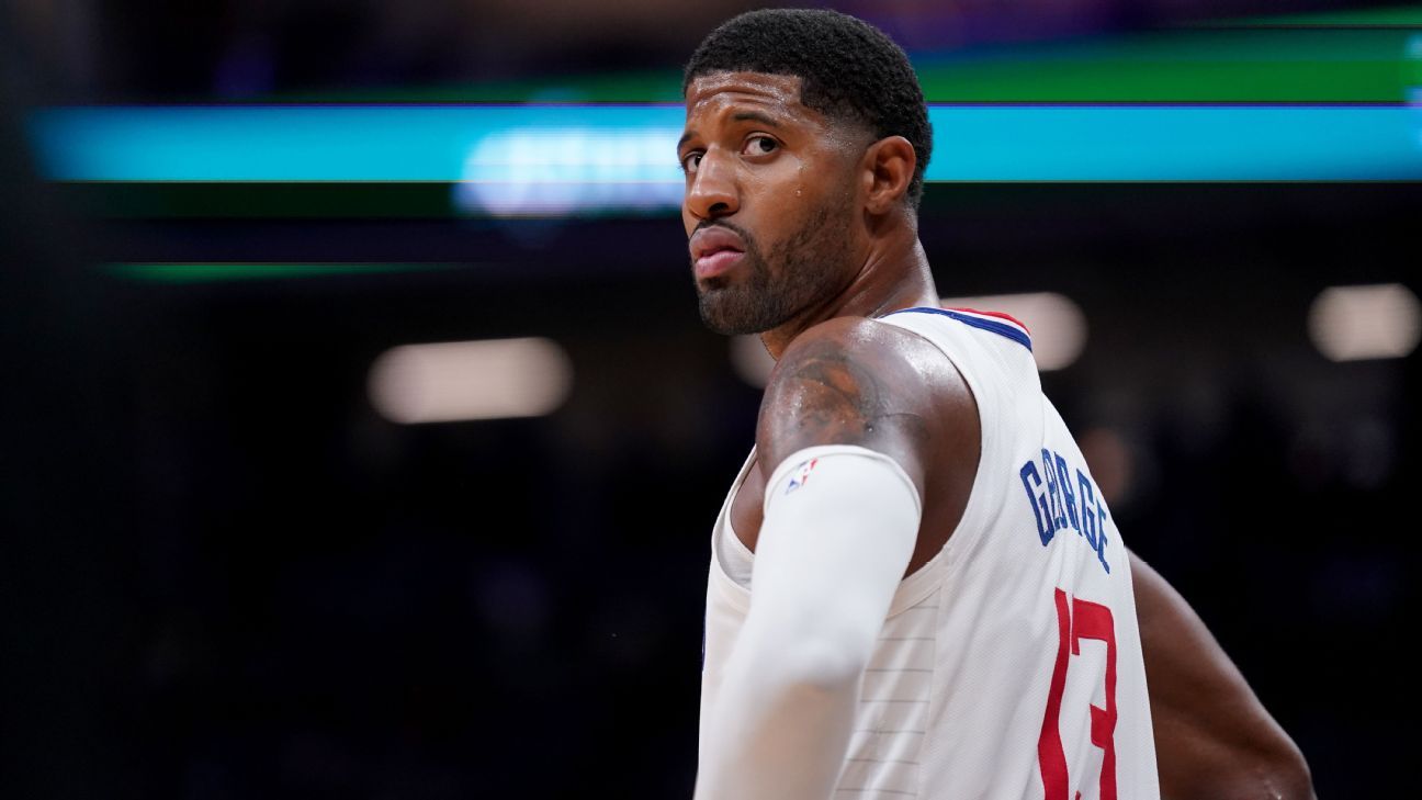 Paul George returns to lineup in Clippers' loss to 76ers - ESPN