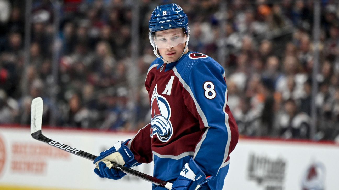 Avs' Makar back in protocol, out at least 2 games