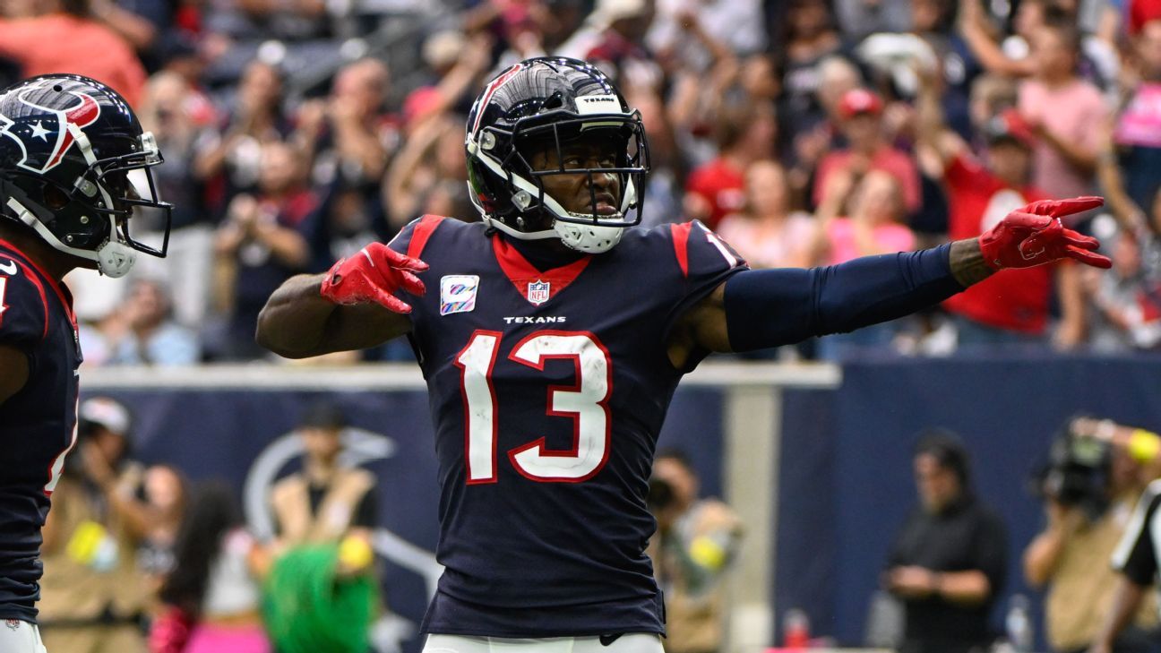 NFL on ESPN - Breaking: The Dallas Cowboys are acquiring Houston Texans WR  Brandin Cooks in exchange for a 2023 fifth-round pick and a 2024  sixth-round pick, sources told Adam Schefter and