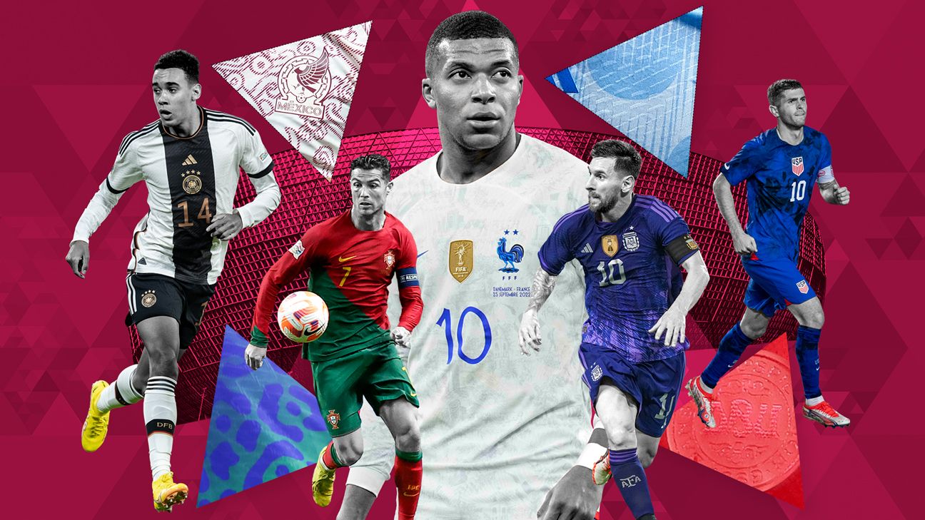 World Cup 2022 kit ranking: Who has best jerseys in Qatar? - ESPN