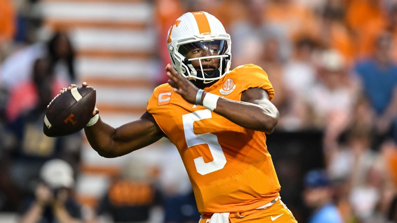 Lions pick Tennessee QB Hendon Hooker in third round of NFL draft