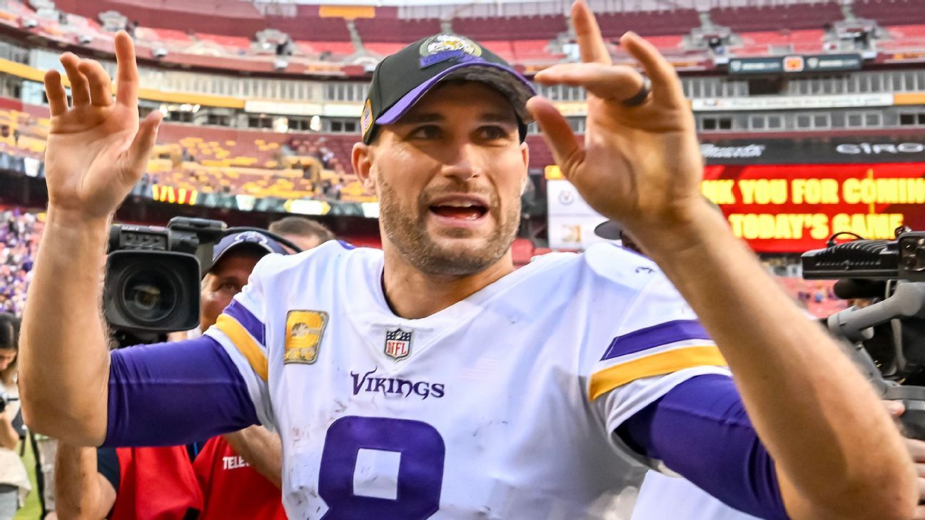 Vikings' Kirk Cousins ready for 'a lot of memories' in Washington – Twin  Cities