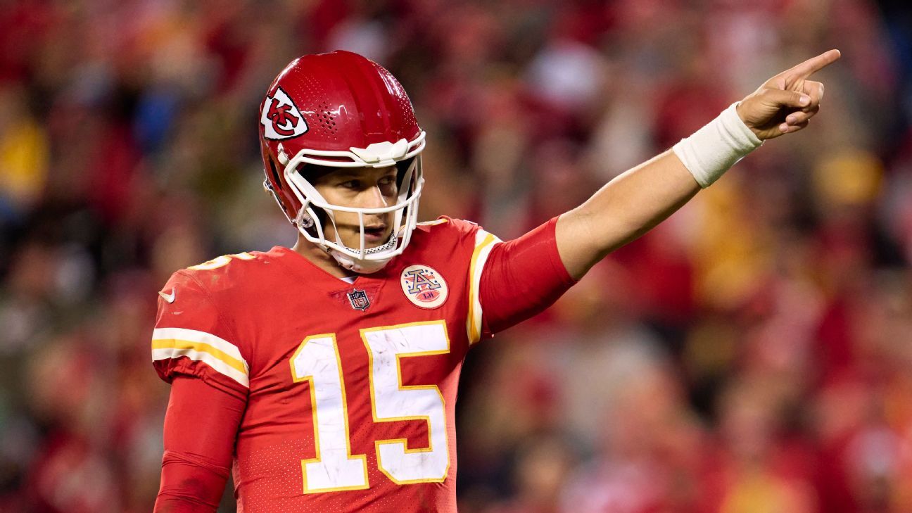 Mahomes throws 2 TD passes as Chiefs beat Commanders 24-14