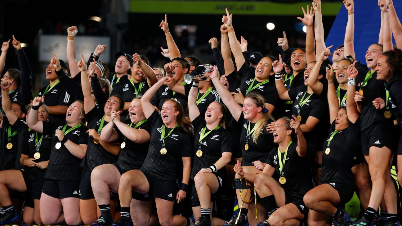 Womens Rugby World Cup New Zealand Black Ferns History Making Win Against England Had 2450