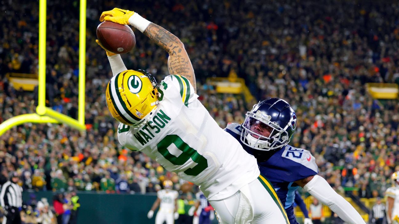 Love connects with Watson on TD pass as Packers close preseason with 19-15  victory over Seahawks - The San Diego Union-Tribune