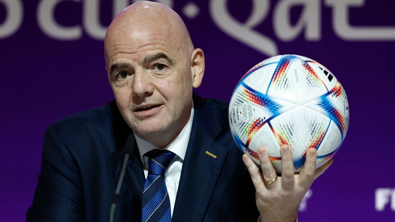 Gianni Infantino confiante nos próximos jogos FIFA e promete novidades