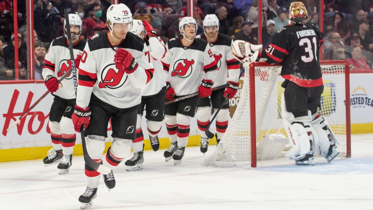 Devils Extend Win Streak to 7 with Victory Over Calgary - All