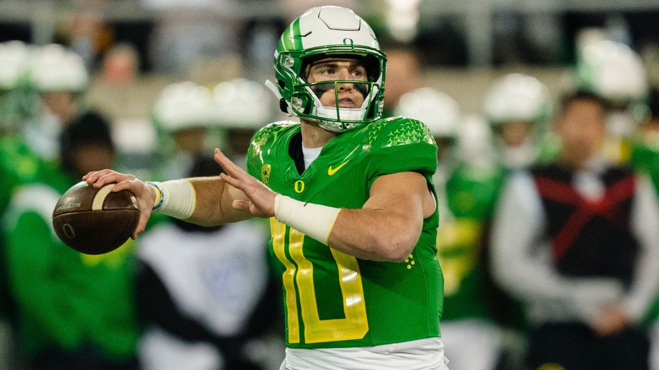 QB Bo Nix returning to Oregon for 2023 season