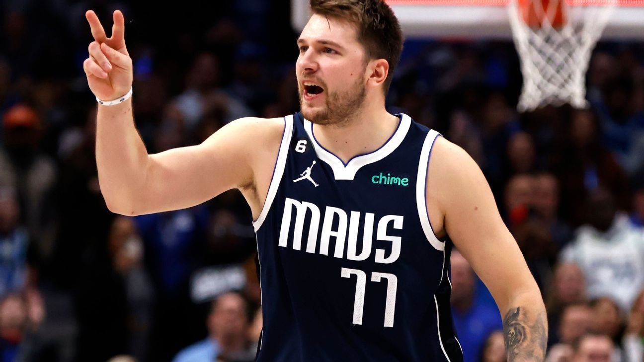 Doncic has 3-pointer overturned as Mavericks fall to Nuggets