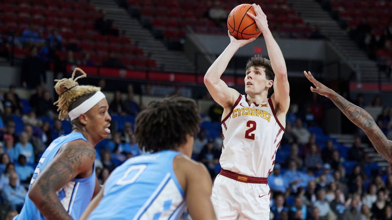 Grill delivers as Iowa State topples No. 1 UNC