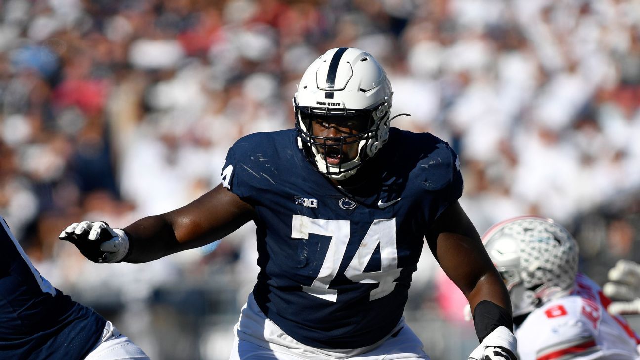 Top NFL draft prospect Olu Fashanu will return to Penn State