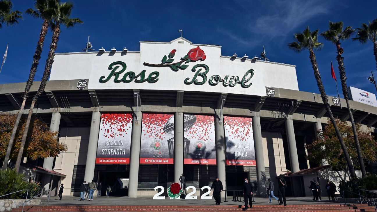 Rose Bowl agrees to deal allowing early CFP expansion in '24 ESPN