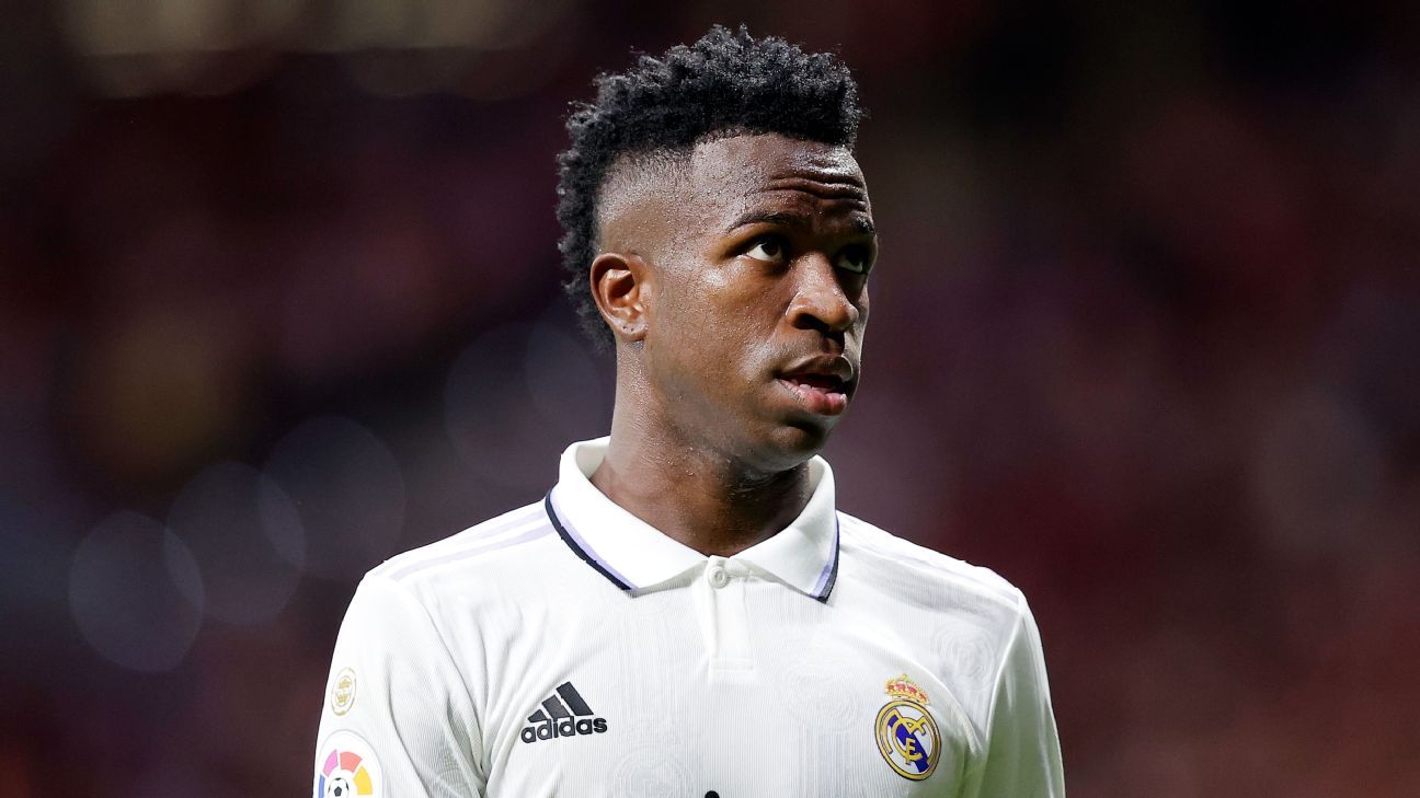 Vinicius Jr told leaving Real Madrid would 'let the racists win' amid  transfer speculation