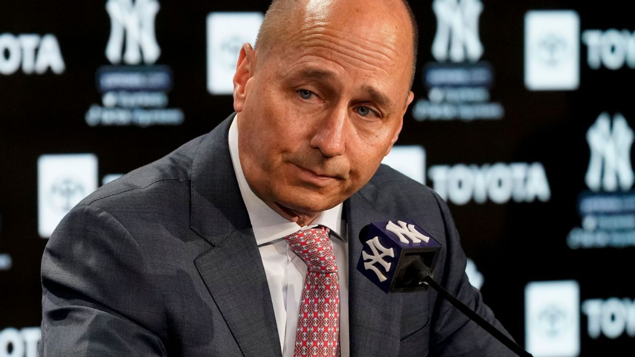 Yankees re-sign GM Cashman, 55, to four-year contract