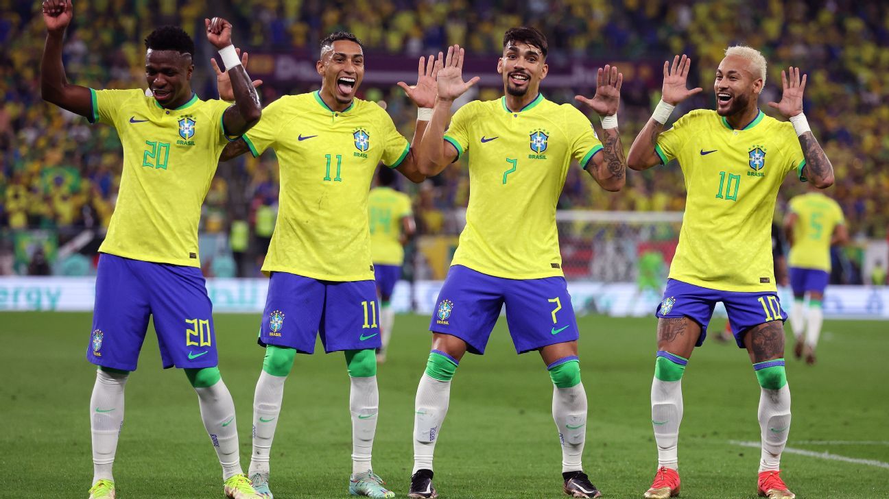 Brazil's World Cup rout of South Korea becomes a dance party - Sports  Illustrated