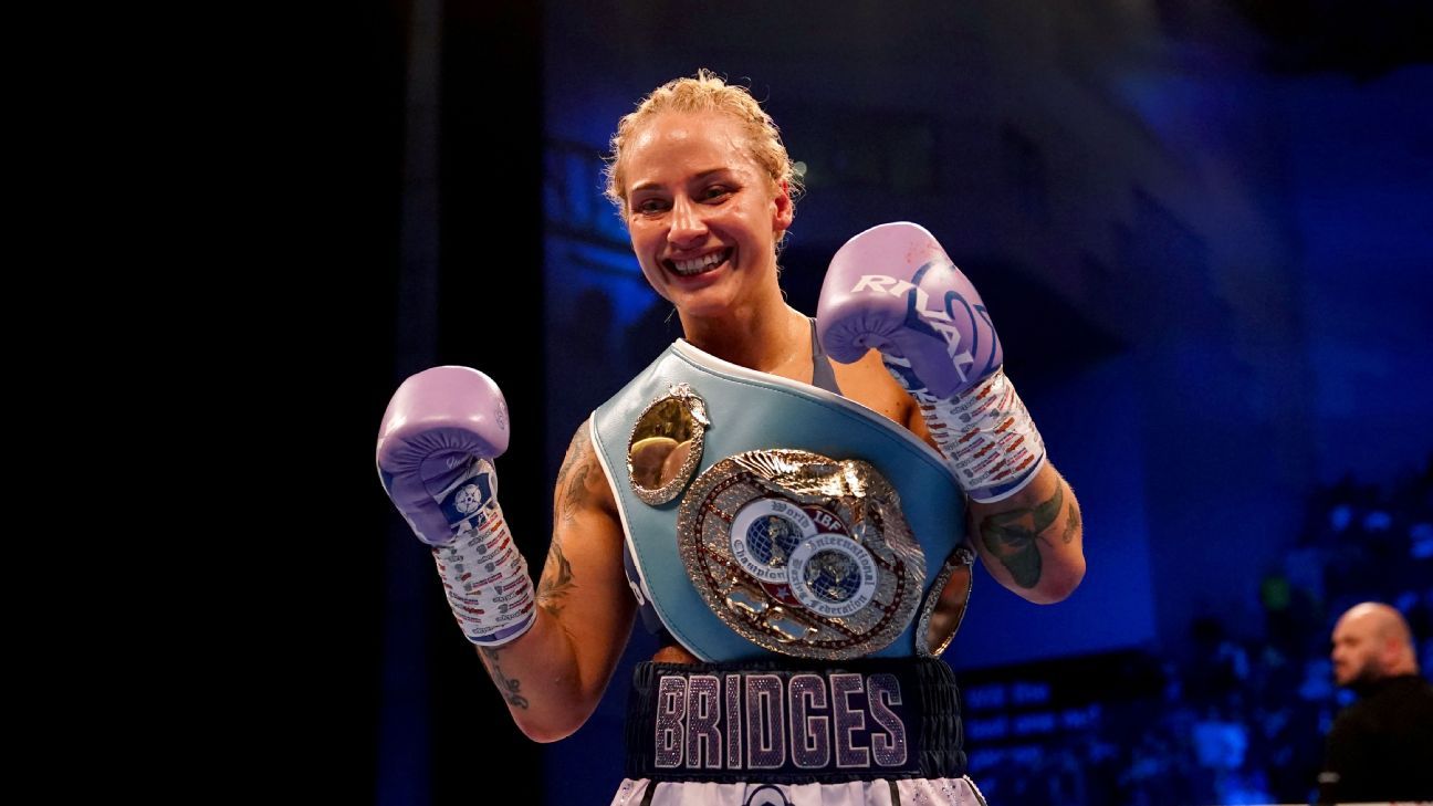 Women's boxing divisional rankings Ebanie Bridges looks to keep making