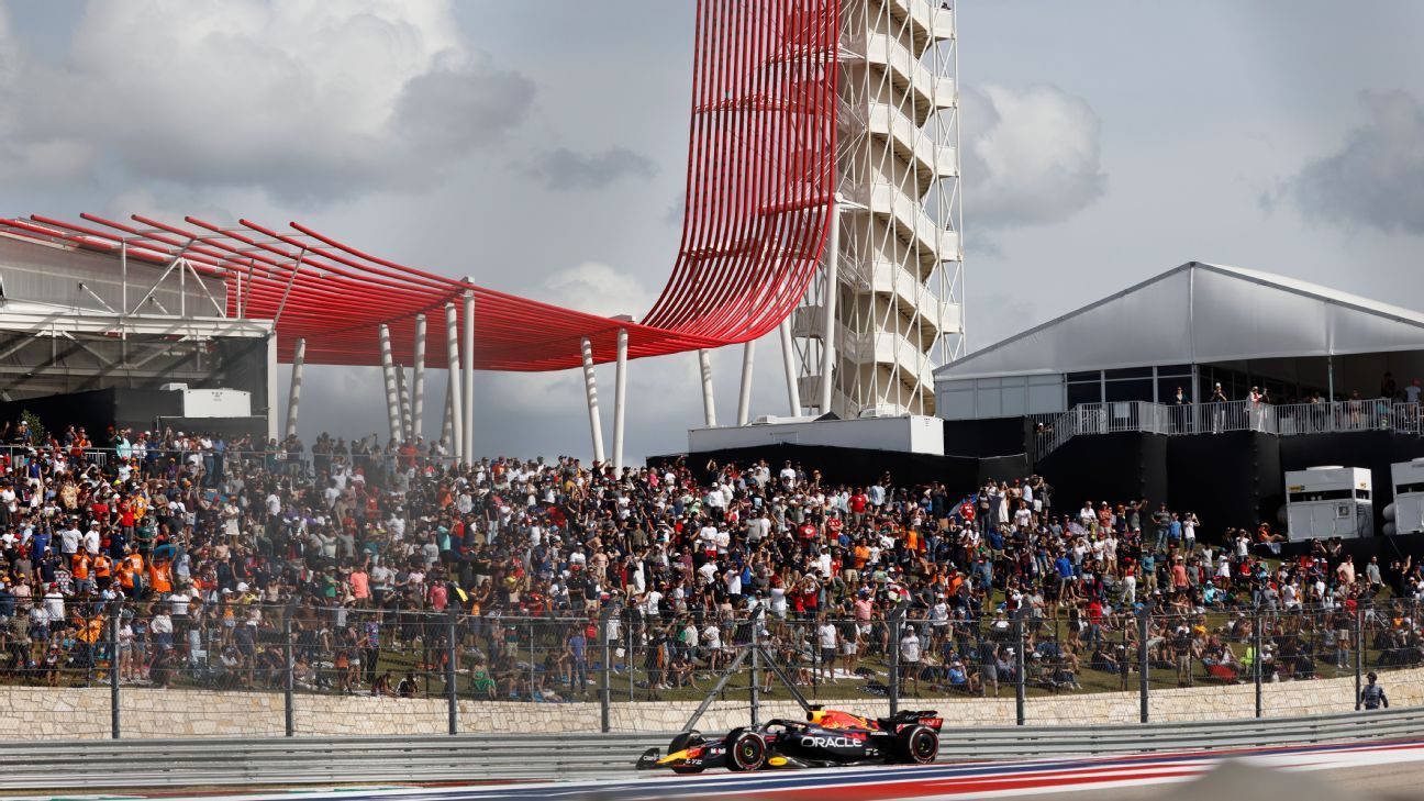 Austin to be one of six F1 sprint races in 2023 ESPN