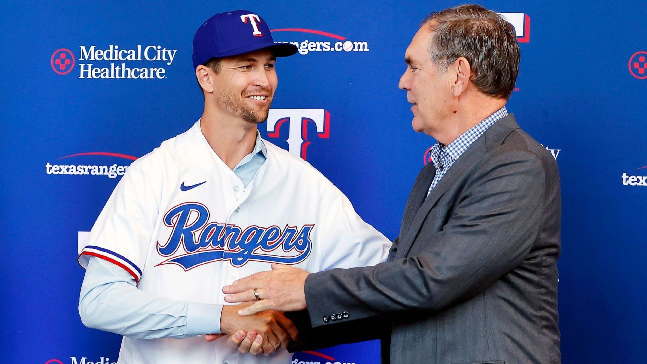 Rangers sign Jacob DeGrom to reported 5-year, $185 million deal