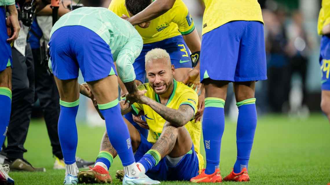 Neymar hints at retirement after World Cup loss