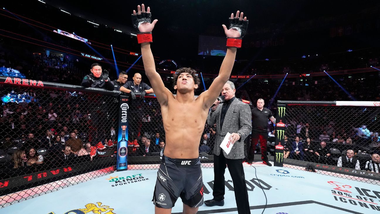 Raul Rosas Jr. becomes youngest UFC fighter to win in their debut