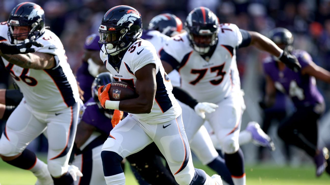 Can't-Miss Play: Denver Broncos running back Marlon Mack takes a