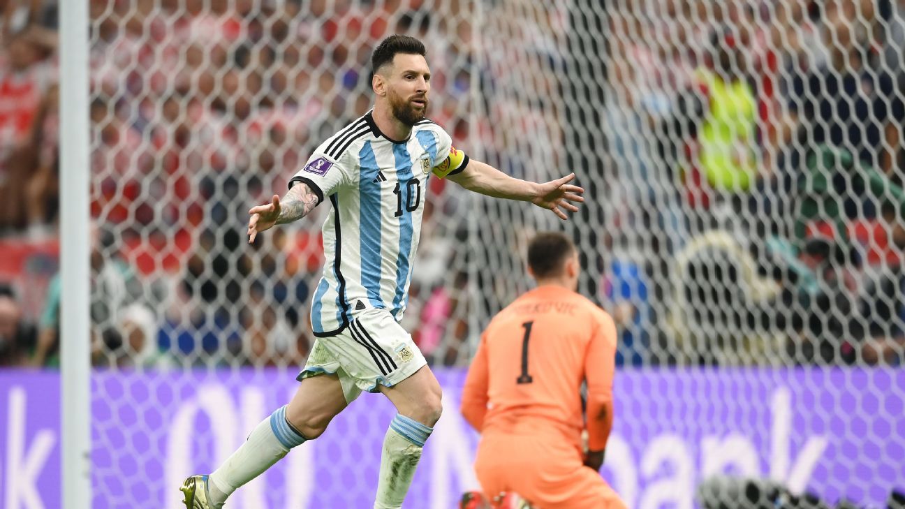 Com gol diante da Croácia, Messi se torna maior artilheiro da Argentina em  Copas do Mundo - Brasil 247